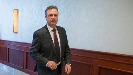 Der Vorsitzende der GDL Claus Weselsky. 