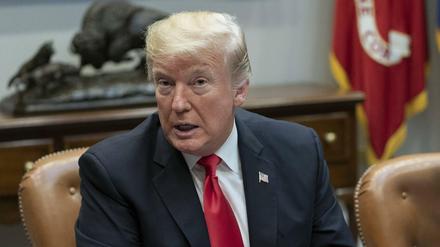 Der Präsident der USA Donald J. Trump.