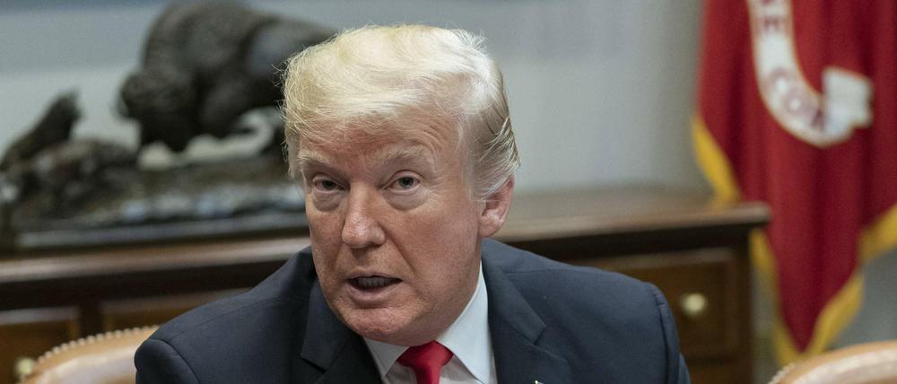 Der Präsident der USA Donald J. Trump.