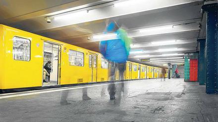 Eine U-Bahn, eine U-Bahn! Aber wo fährt sie hin? Wann fährt sie ab? Und sitzt vorn eigentlich ein Fahrer drin?