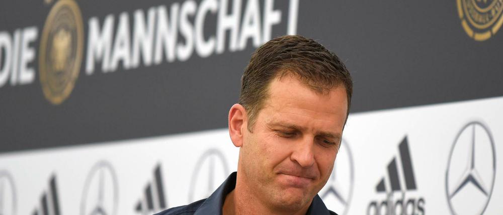 Keine Einsicht. Oliver Bierhoff und Co. halten am umstrittenen Begriff fest.