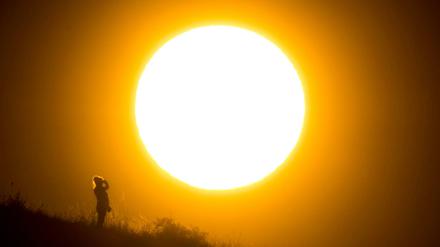 Der Begriff "Heißzeit umschreibt den extremen Sommer.