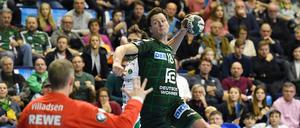 Hans Lindberg (Füchse) war in der Anfangsphase kaum aufzuhalten.