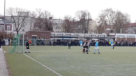 Zu Gast bei Amateuren. Im Achtelfinale des Landespokals traf Viktoria 89 in der „Polarena“ auf Kreisligist Polar Pinguin. 