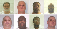 Diese acht Männer stehen auf der Exekutionsliste in Arkansas.