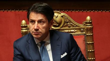 Der italienische Ministerpräsident Giuseppe Conte