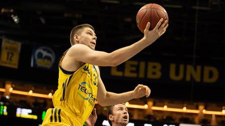 Ruhiger Typ, feuriger Spieler: Rokas Giedraitis überzeugt bislang bei Alba Berlin