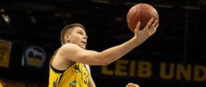 Ruhiger Typ, feuriger Spieler: Rokas Giedraitis überzeugt bislang bei Alba Berlin