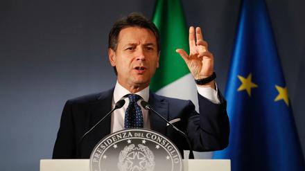 Der Premierminister von Italien Giuseppe Conte.