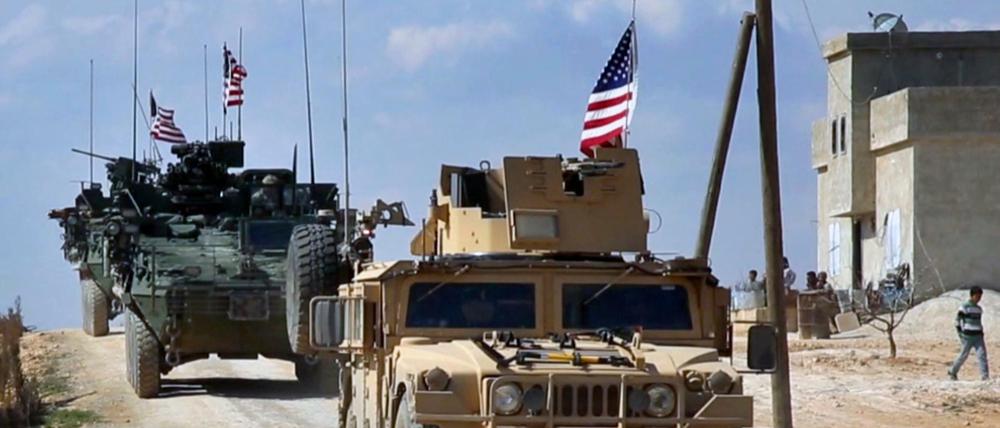 Der US-Rückzug aus Syrien hat begonnen.