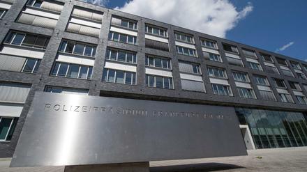 Das Polizeipräsidium in Frankfurt am Main.