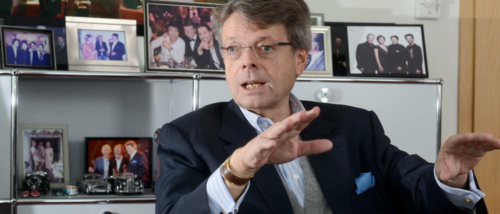 Peter Schwenkow ist Vorstandsvorsitzender der Deag Deutsche Entertainment AG, Konzertveranstalter, Kulturmanager, Politiker (CDU) und Hochschullehrer.