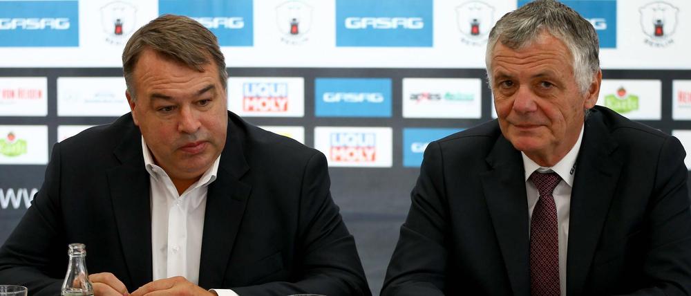 Stéphane Richer (Eisbären Berlin) übernimmt zunächst das Traineramt, nachdem Clement Jodoin entlassen worden ist.