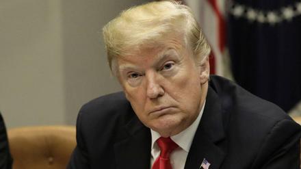 Der Präsident der USA Donald Trump. 