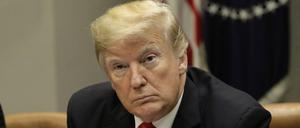 Der Präsident der USA Donald Trump. 