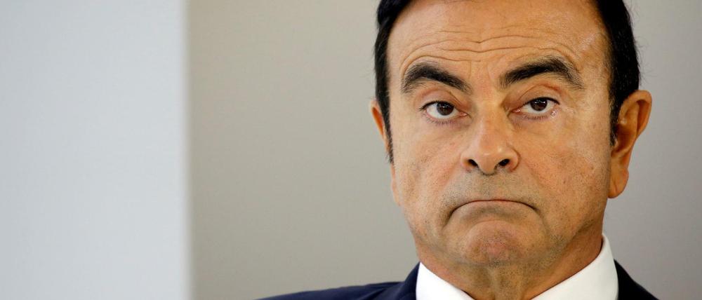 Der ehemalige Verwaltungsratschef von Nissan Carlos Ghosn.