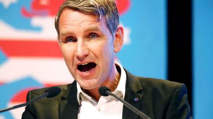 Björn Höcke, AfD-Fraktionsvorsitzender im Thüringer Landtag.