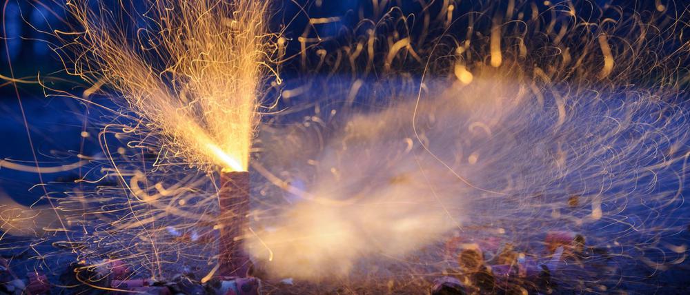 Jedes Jahr knallt's: Böller in der Silvesternacht.