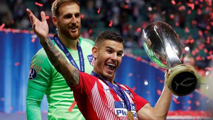 Weltmeister und spanischer Supercup-Sieger. Lucas Hernandez wird in München offenbar heiß gehandelt.