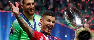 Weltmeister und spanischer Supercup-Sieger. Lucas Hernandez wird in München offenbar heiß gehandelt.