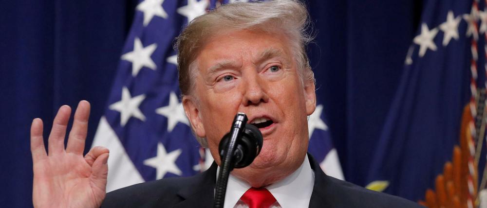 US-Präsident Donald Trump.
