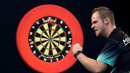 Max Hopp ist der beste deutsche Profi. In London steht er erstmals in Runde drei.