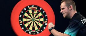 Max Hopp ist der beste deutsche Profi. In London steht er erstmals in Runde drei.