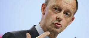 Friedrich Merz spricht auf dem CDU-Bundesparteitag zu den Delegierten. 