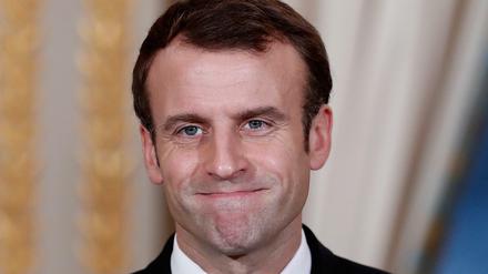 Emmanuel Macron, Präsident von Frankreich.