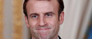 Emmanuel Macron, Präsident von Frankreich.