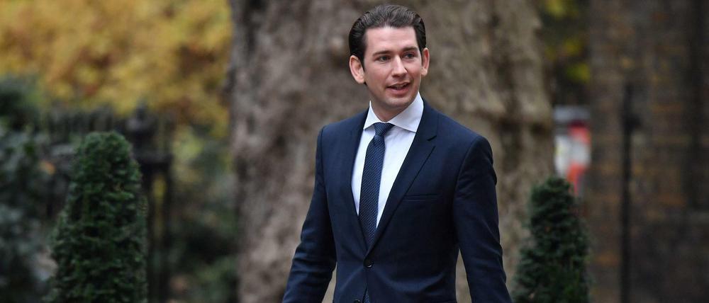 Österreichs Bundeskanzler Sebastian Kurz (ÖVP) ist seit einem Jahr im Amt.