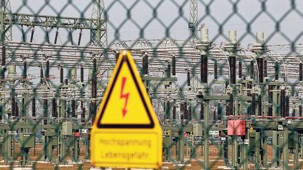 Höchstspannend. Eine Anlage des Netzbetreibers 50Hertz, den ein chinesischer Staatskonzern übernehmen wollte. 