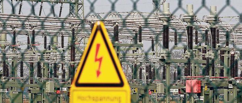 Höchstspannend. Eine Anlage des Netzbetreibers 50Hertz, den ein chinesischer Staatskonzern übernehmen wollte.
