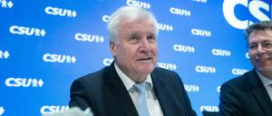 Bundesinnenminister Horst Seehofer und CSU-Generalsekretär Markus Blume. 