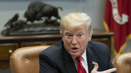 Der Präsident der USA Donald J. Trump.