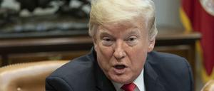 Der Präsident der USA Donald J. Trump.