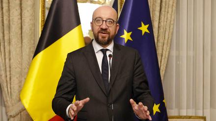 Charles Michel, Ministerpräsident von Belgien. 