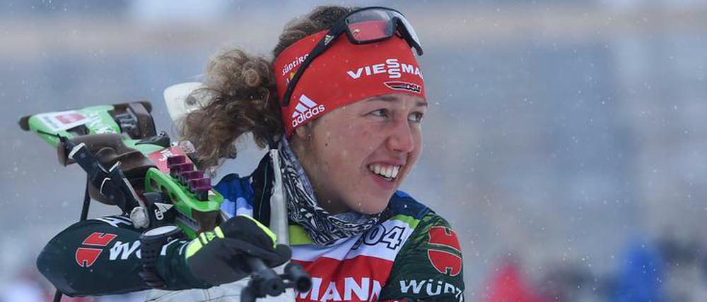 Am Schießstand bloß nicht aus der Ruhe bringen lassen. Laura Dahlmeier hofft auf ein gelungenes Comeback im lauten Nove Mesto.