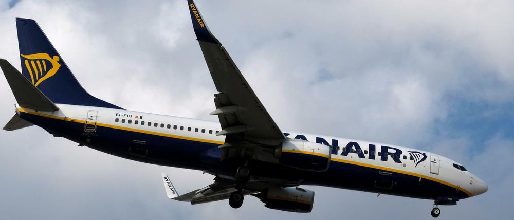 Ein Flugzeug von Ryanair. (Symbolbild)