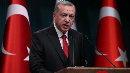Der türkische Präsident Recep Tayyip Erdogan.