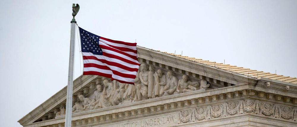 Der Sitz des Obersten Gerichtshofes in Washington D.C.