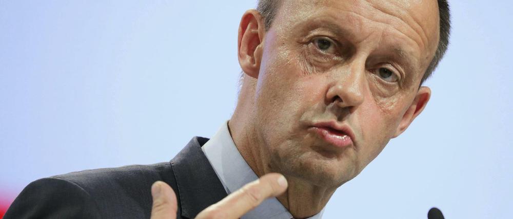 Friedrich Merz wäre gern Wirtschaftsminister.