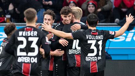 Läuft bei Kai Havertz. Der Jung-Nationalspieler traf doppelt. 