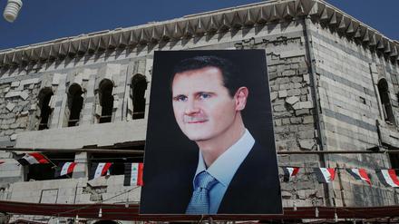 Der Diktator Assad will an der Macht bleiben.