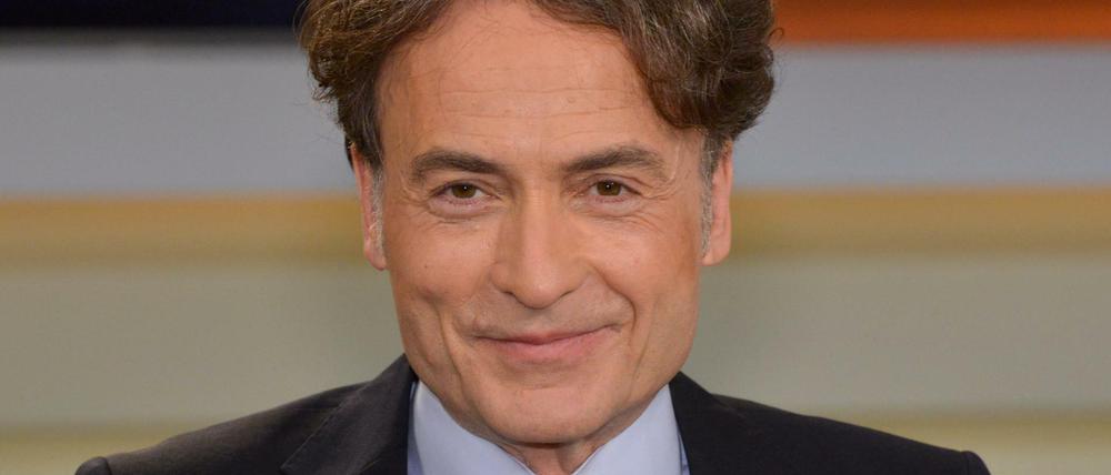 Giovanni di Lorenzo, Chefredakteur "Die Zeit", ist Gast in einer ARD-Talksendung.