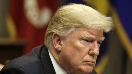 U-Präsident Donald Trump sprach auf Twitter von einem "schnellen" und "vollständigen" Rückzug. 