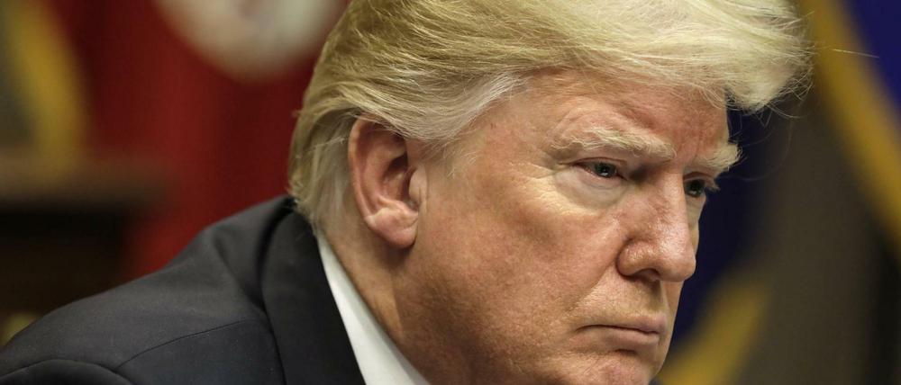 U-Präsident Donald Trump sprach auf Twitter von einem "schnellen" und "vollständigen" Rückzug. 