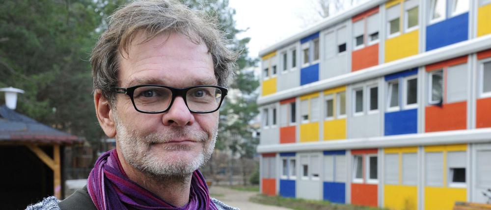 Peter Hermanns leitet das Heim, gegen das einige Anwohner anfangs protestiert hatten.