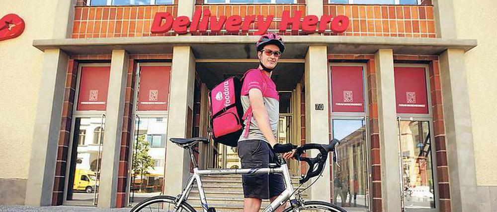 Goodbye Deutschland. Die Lieferdienste Foodora, Lieferheld und Pizza.de sollen schon 2019 verschwinden.