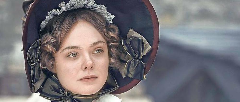 Elle Fanning in der Rolle der Autorin Mary Shelley.